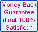 Money back guarantee banner